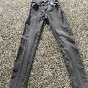 H&M size 6 gray jeans